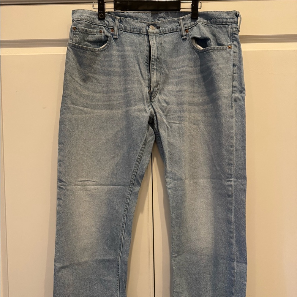 Levi's Men's Light Blue Straight Jeans